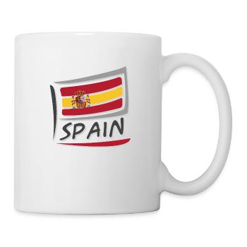 Spain Flag Flag - Mug - white - Right