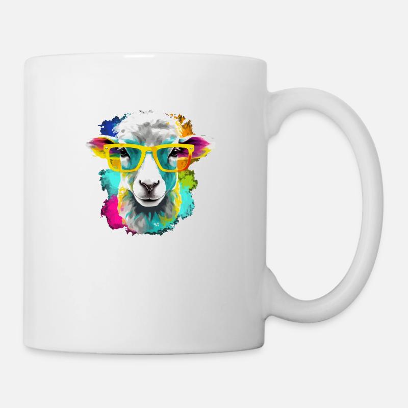Bool das Schaf - Tasse - Weiß