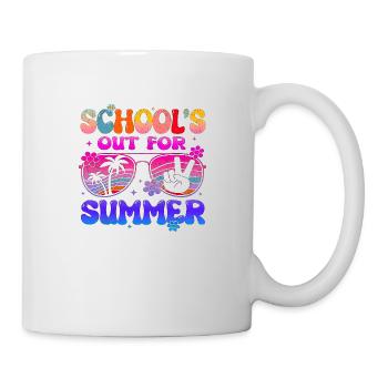 Abschlussfeier 2024 Abiturfeier - Tasse - Weiß - Rechts