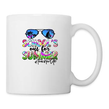 Abschlussfeier 2024 Abiturfeier - Tasse - Weiß - Rechts