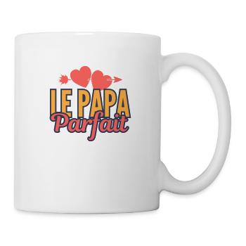 Le papa parfait - Mug blanc - blanc - Droite