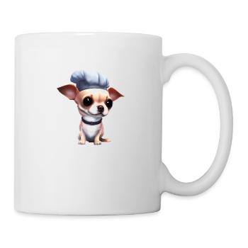 Chihuahua Dog Restaurateur Chihuahua Puppy Dogs - Mug - white - Right