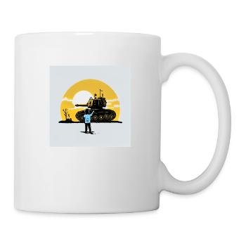 Skybound Tank Warrior - Mug blanc - blanc - Droite