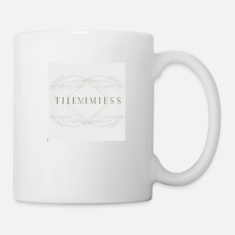 zeitloser stiel - Tasse - Weiß