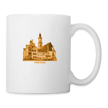 Freising, City Hall, Isar, Munich, Bavaria - Mug - white - Right