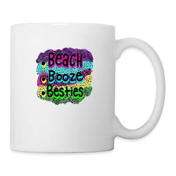 Été surf croatie plage paradis ambiance de fête États-Unis - Mug blanc - blanc - Droite