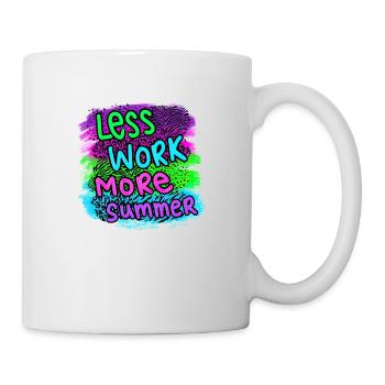 Été surf croatie plage paradis ambiance de fête États-Unis - Mug blanc - blanc - Droite
