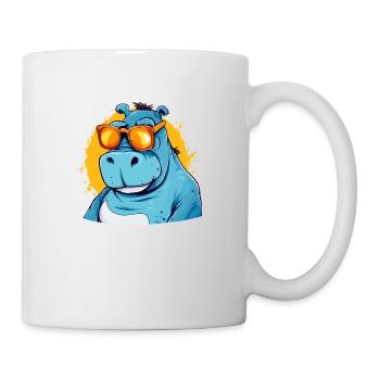Bob l'hippopotame - Mug blanc - blanc - Droite