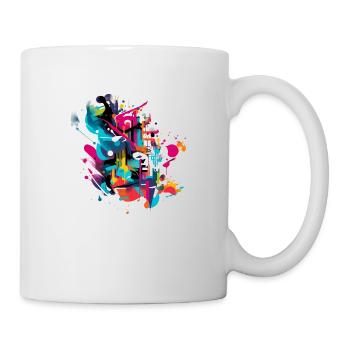 Graffiti-Kultur - Tasse - Weiß - Rechts