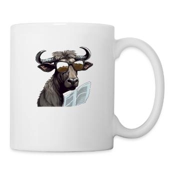 Book le bison - Mug blanc - blanc - Droite