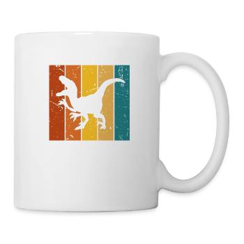 Dinosaur Vintage Gift - Mug - white - Right