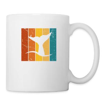 Whale Vintage Gift - Mug - white - Right