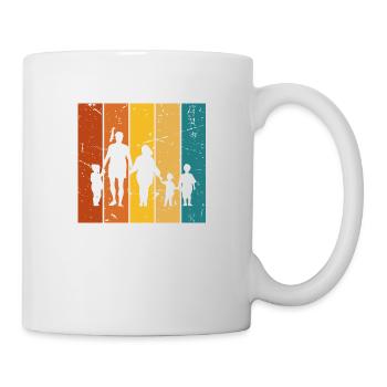 The Vintage gift family - Mug - white - Right