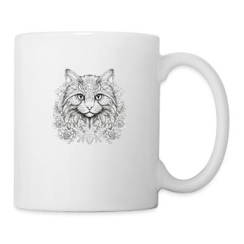 Persian Cat - Mug - white - Right