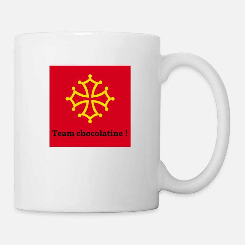 Team chocolatine ! - Mug blanc - blanc