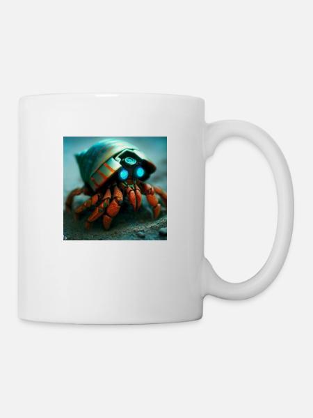 elektronik Tier - Tasse - Weiß