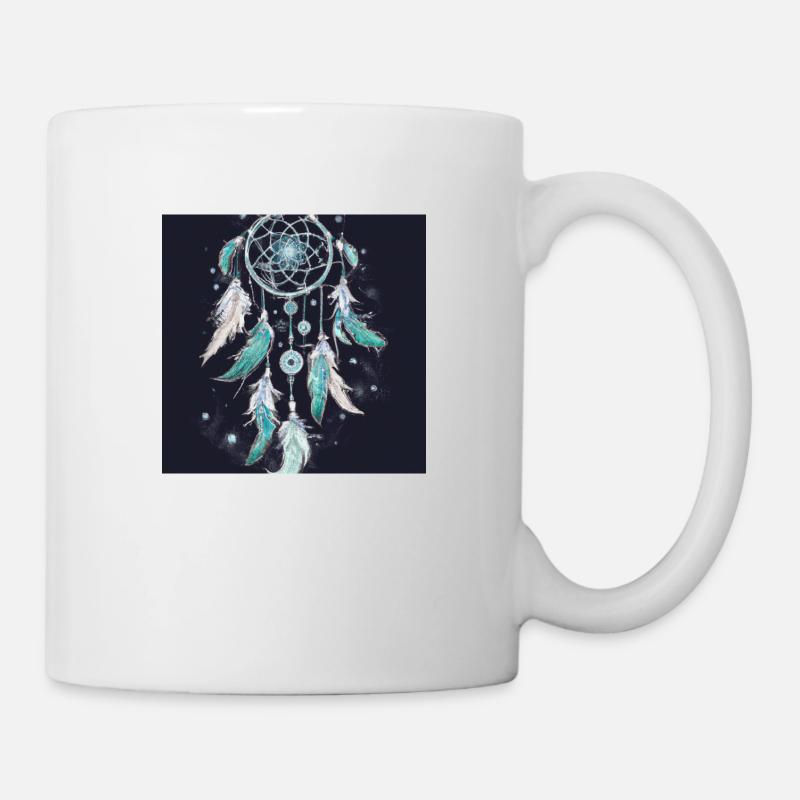 Capteur de rêves - Mug blanc - blanc