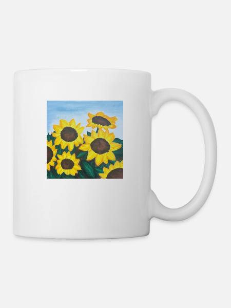 Sunflowers 🌻 - Tasse - Weiß