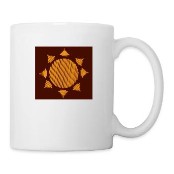 Sonne - Tasse - Weiß - Rechts