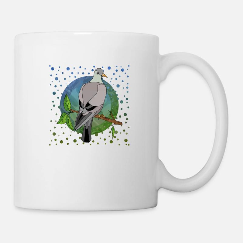Oiseau - Mug blanc - blanc