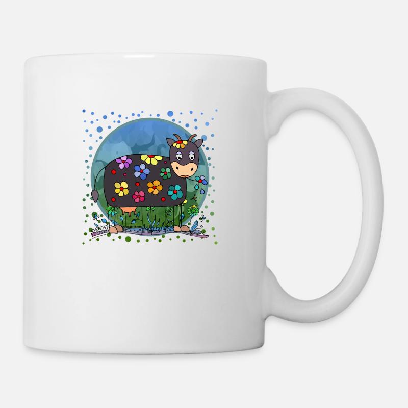 Vache - Mug blanc - blanc
