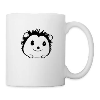 Hérisson Forest Prickly Animal - Mug blanc - blanc - Droite