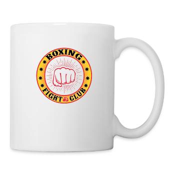 Boxing Fight Club Design - Tasse - Weiß - Rechts