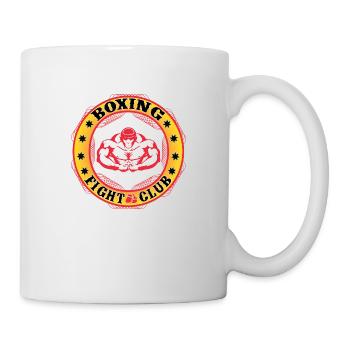Boxing Fight Club Design - Tasse - Weiß - Rechts