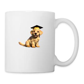 Bachelor Golden Retriever Graduation Studies - Mug - white - Right