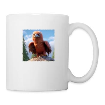 Aigle froid - Mug blanc - blanc - Droite
