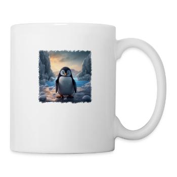 Cute penguin - Mug - white - Right