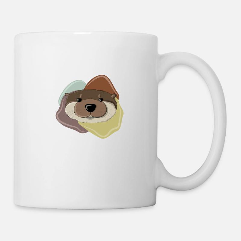 Otter - Tasse - Weiß