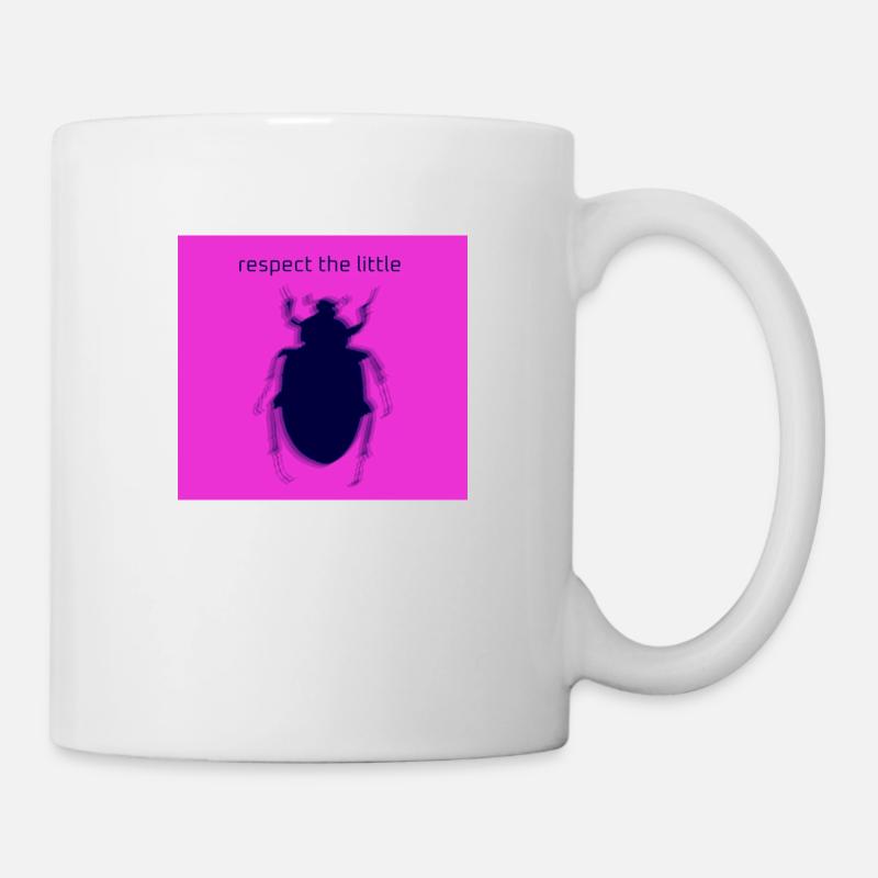 Respect the litte No. 3 - Tasse - Weiß