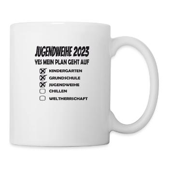 jugendweihe 2023 Part1 - Tasse - Weiß - Rechts