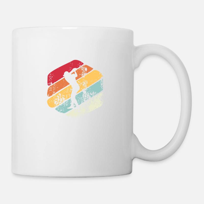 Golf cadeau Vintage - Mug blanc - blanc