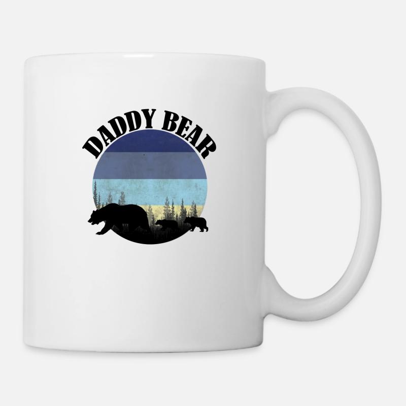 Daddy bear - Tasse - Weiß
