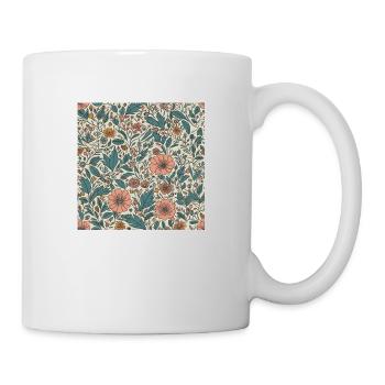 Happy Floral Design - Mug - white - Right