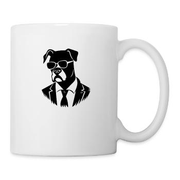 Boxer Dog Dog Breeds - Mug - white - Right