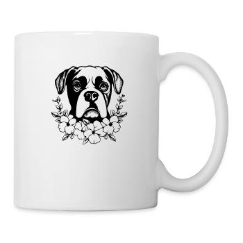 Boxer Dog Dog Breeds - Mug - white - Right
