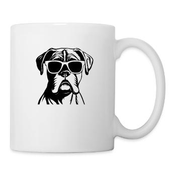 Boxer Dog Dog Breeds - Mug - white - Right
