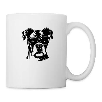 Boxer Dog Dog Breeds - Mug - white - Right