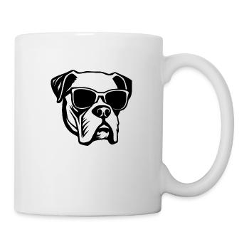 Boxer Dog Dog Breeds - Mug - white - Right