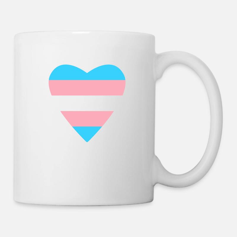 Trans PrideLove - Mug - white