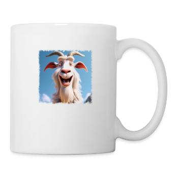 Chèvre fraîche - Mug blanc - blanc - Droite