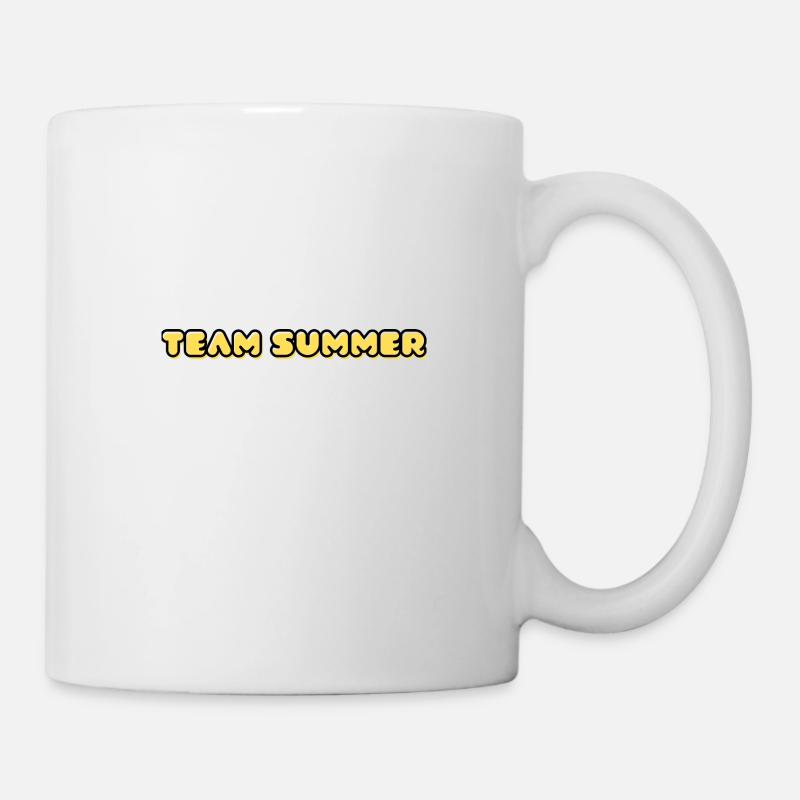 TEAM SUMMER - Mug blanc - blanc