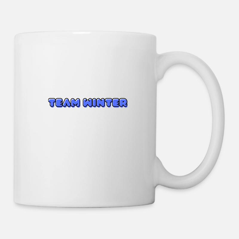 TEAM WINTER - Mug blanc - blanc