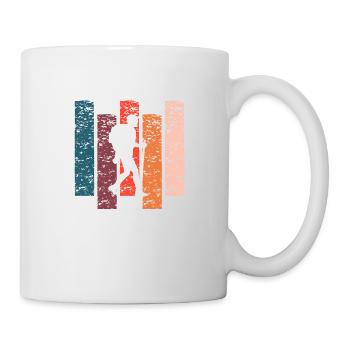 Vintage gift hike - Mug - white - Right