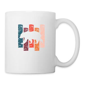 Vintage Gift Bear - Mug - white - Right