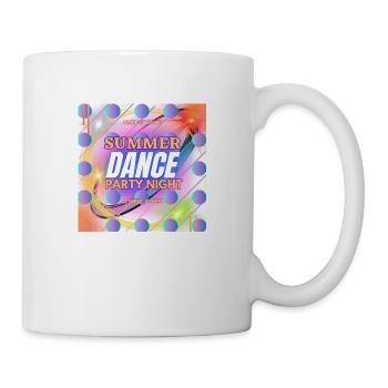 Summer dance - Tasse - Weiß - Rechts