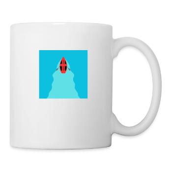 Calm floating boat - Tasse - Weiß - Rechts